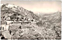 Restaurant SUSTENPASSHÖHE Gadmental Tellistock ca. 1945 (BE)
