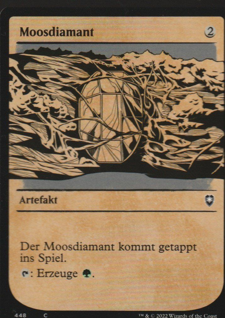 Magic The Gathering Carte collezionabili: TCG Magic The Gathering MTG CLB 448 Moosdiamant – Nuovo (secondo la descrizione) da Vezia venduto da Aquarius_Age