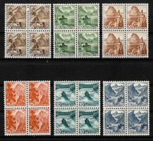 1948, 285-290**, Viererblockserie postfrisch (15098)