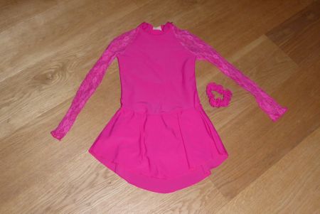 Intermezzo Kürkleid Eiskunstlauf, Gr. 12 (eher 128 - 146)