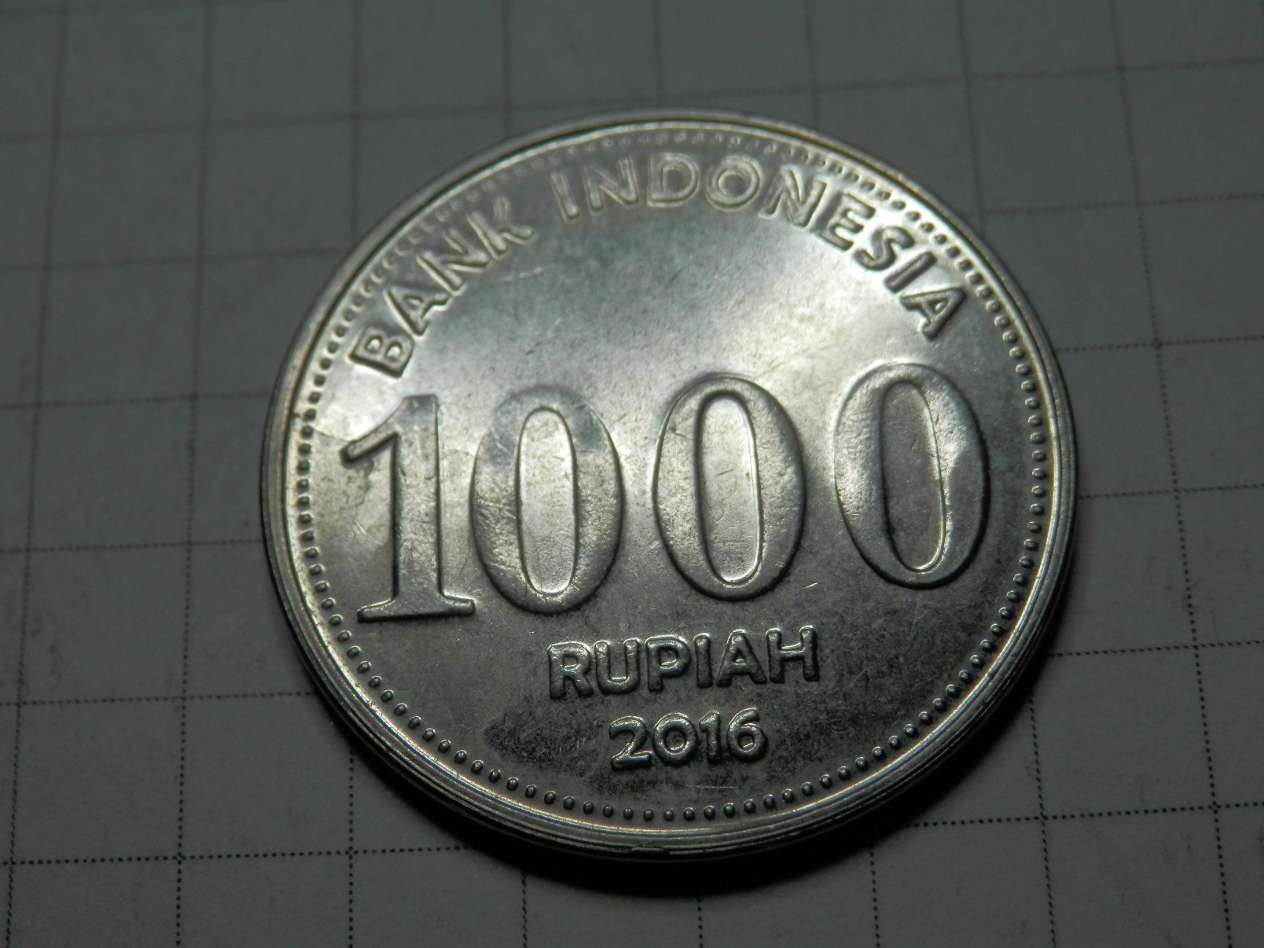 Tutti le monete: Indonesien 1000 Rupiah, 2016 – Usato da Weiach venduto da weiach81 1