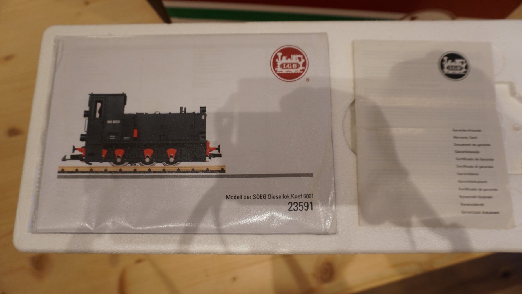 LGB Modellini di ferrovie: LGB 23591 Köf der SOEG Digital Sound – Usato da Wangen an der Aare venduto da bru_bri 6