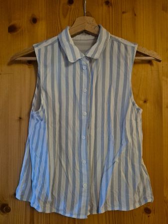 Bluse ärmellos, C&A, Gr. XS