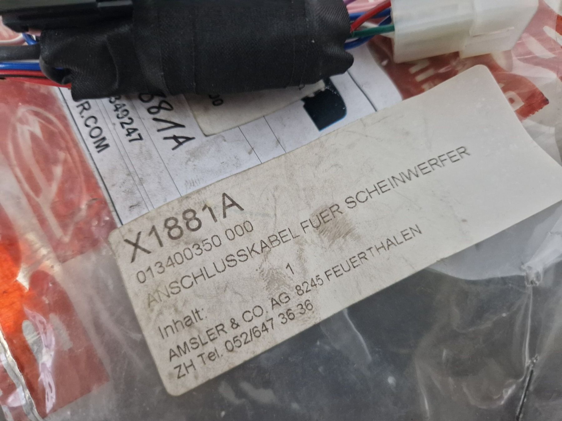 Beta Altro: Adappter Kabel Roller Beta Ark 50 - X1881A – Nuovo e nell'imballaggio originale da Fahrni b. Thun venduto da motomaeder 2