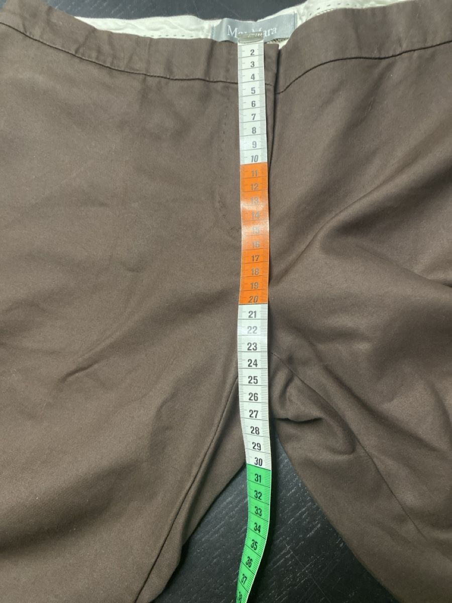 Max Mara Pantaloni: Hose braun Max Mara Gr.42 7/8 – Usato da Biel-Benken BL venduto da PANORMUS 2