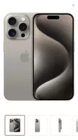 Apple iPhone 15 Pro 256 GB – Natural Titanium – unbenutzt