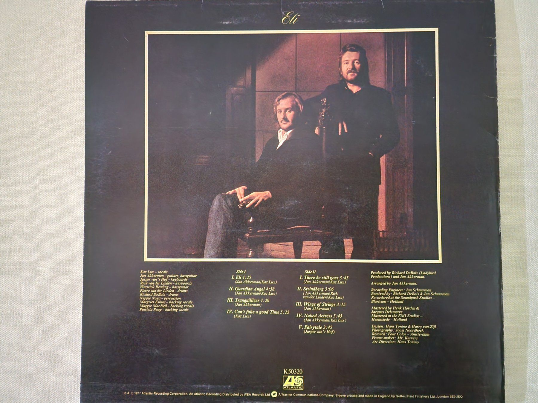 Dischi in vinile: Jan Akkerman & Kaz Lux LP – Eli – Usato da Root venduto da atelier22 1