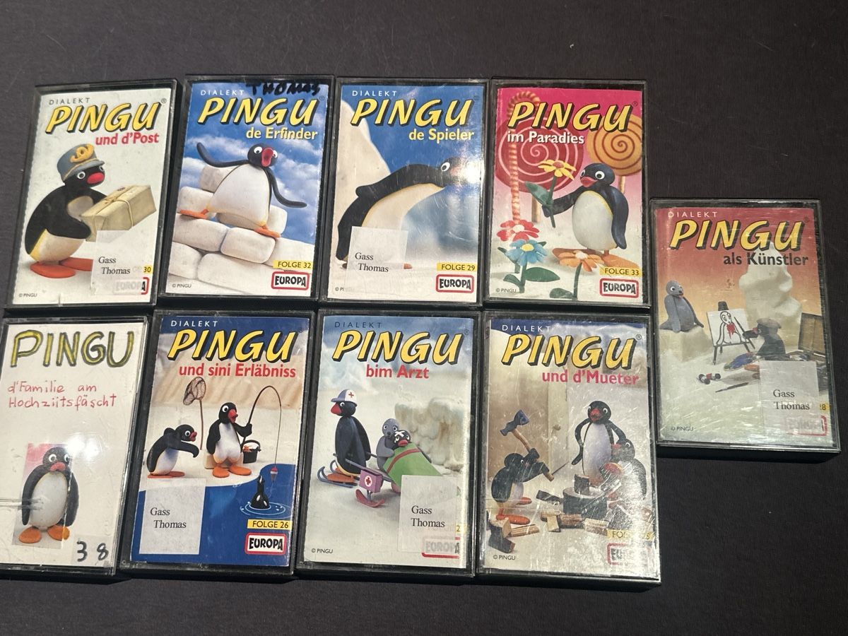 Musicassette: 9 Pingu Kassetten  – Usato da Othmarsingen venduto da Crallthene98