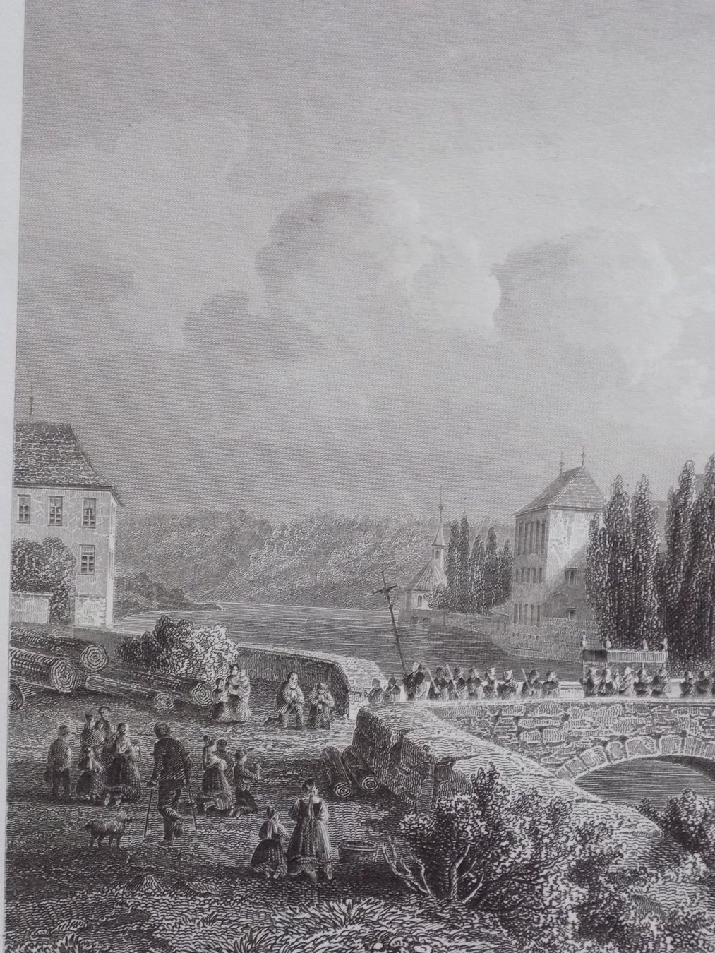 Gravures: Kloster Rheinau – D'occasion à Risch par Rischli15 3