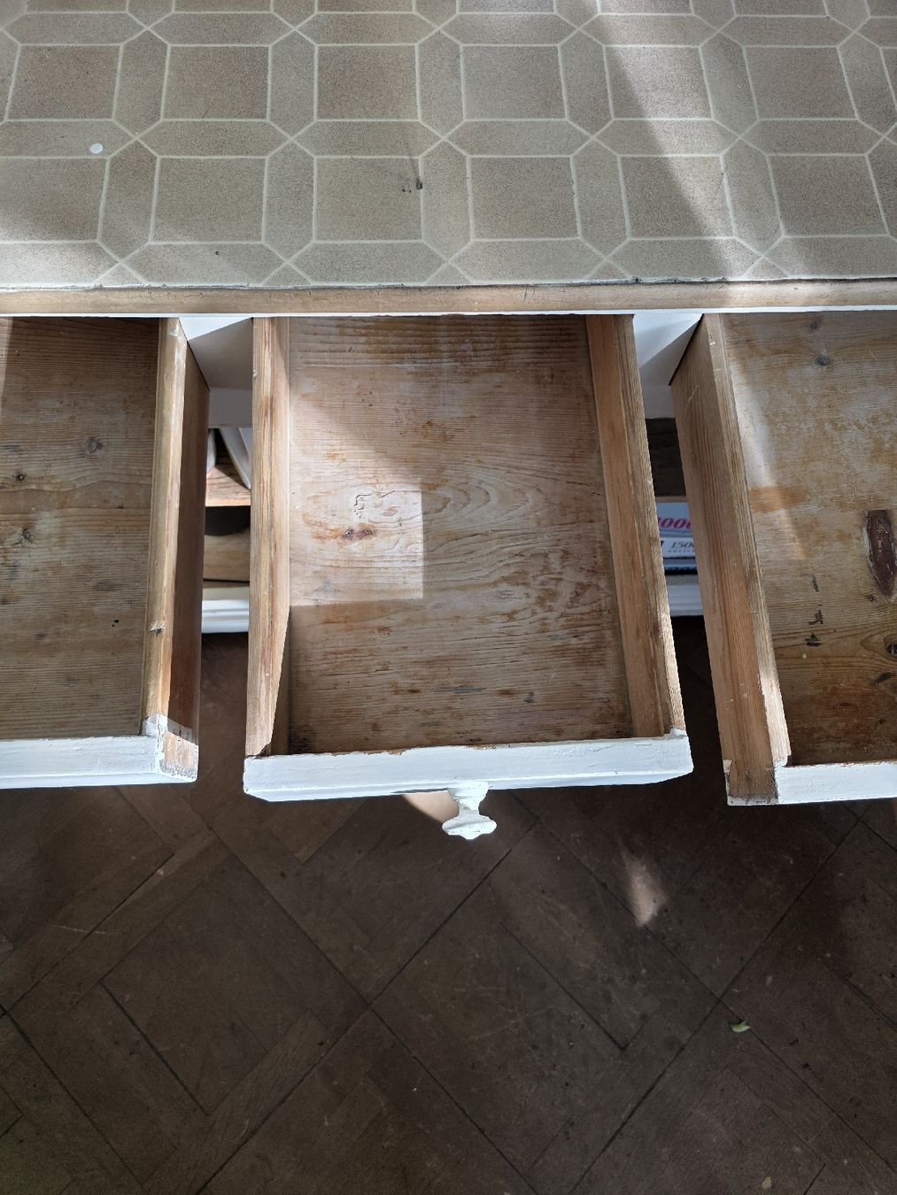 Büffets: weisses Buffet mit Vitrine - Vintage – Gebraucht aus Zürich von aez_25sd 8