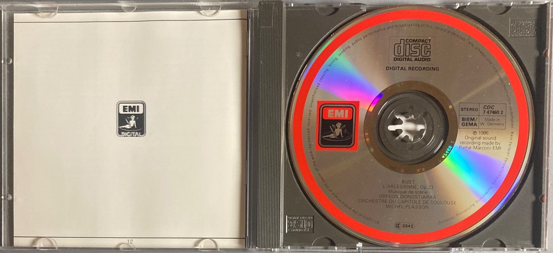 CDs: BIZET...... - L'ARLESIENNE..... – D'occasion à Poliez-Pittet par Newtown-Records 2