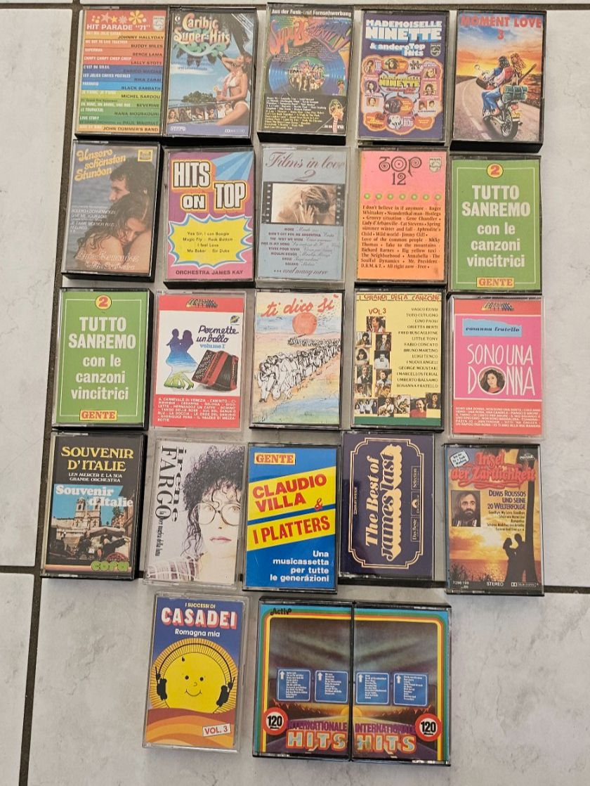 Musicassette: 23 MC- Kassetten- Sammlung/ – Usato da Geuensee venduto da JeMaUrPe