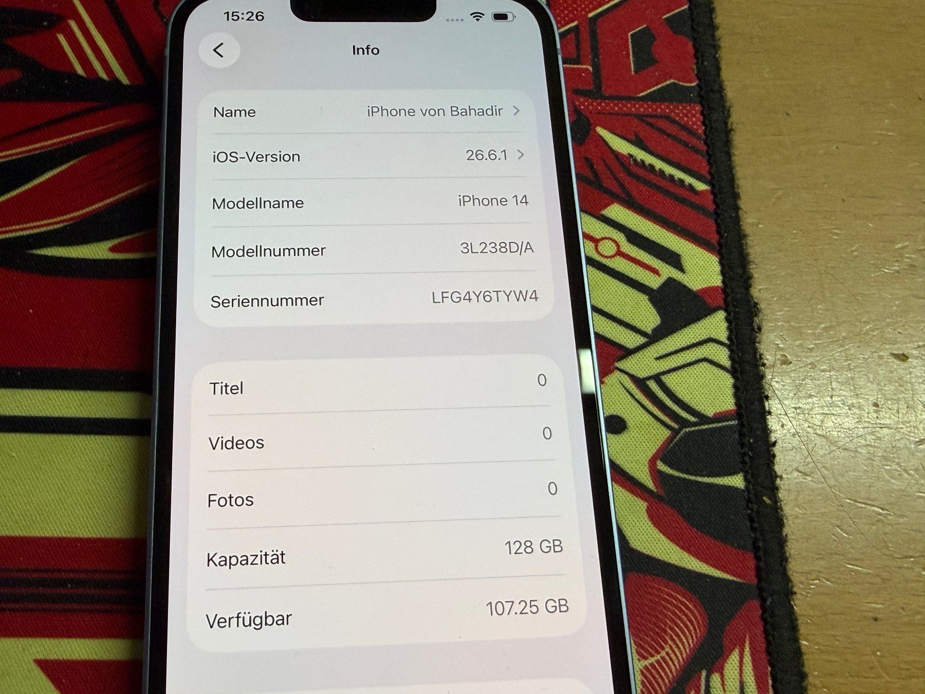 Apple Telefoni cellulari / Smartphones: Iphone 14 128Gb#109 – Usato da Au SG venduto da bah_6f5w 7