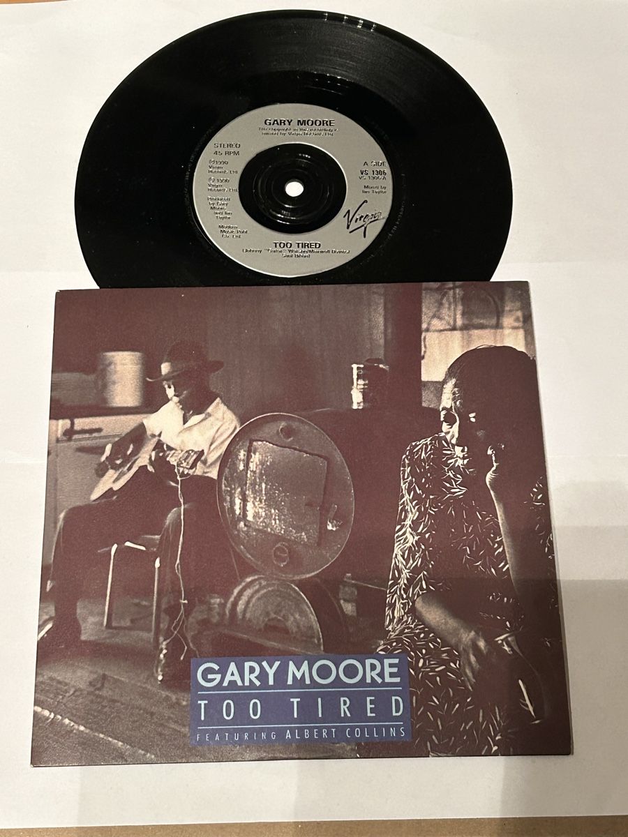 Schallplatten: Gary Moore & Albert Collins. 1990 Too Tired – Gebraucht aus Faulensee von Mizuno06