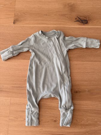 Mayan Baby Overall Bambus Gr. 60/62 mint Frühling top!