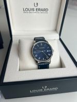 Louis Erard Heritage Armbanduhr Quartz 40 mm Neu Full Set