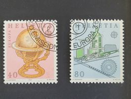Timbres CH 1983 (3. V.) N° 698 + 699