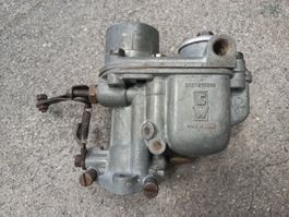 Oldtimer WEBER Vergaser zu Fiat Topolino gereinigt gedichtet