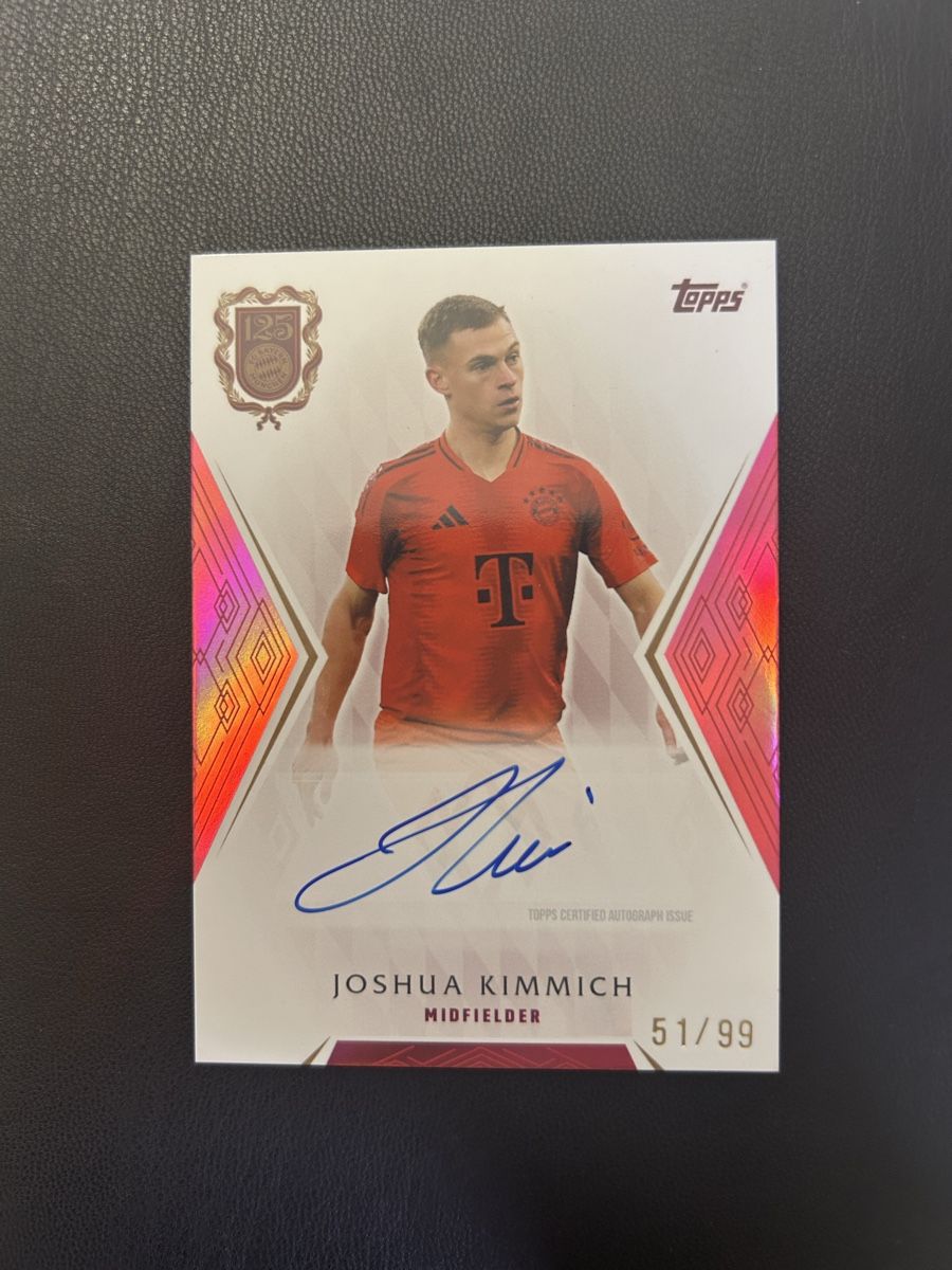 Autografi: FcBayern 125th Autogramm Joshua Kimmich – Nuovo (secondo la descrizione) da Kloten venduto da der_df25