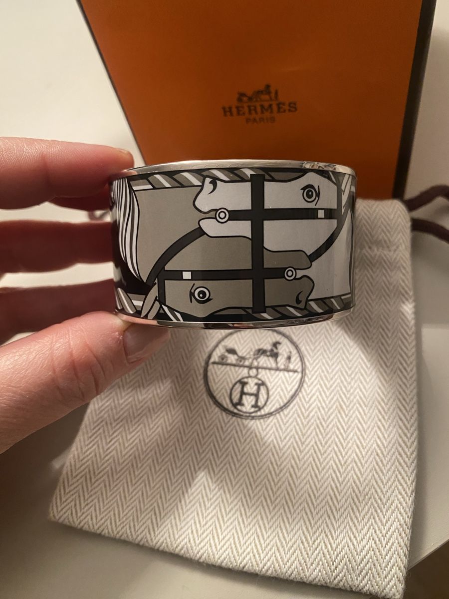 Hermès Armbänder & -reifen: Hermès equestrian bangle - Excellent! – Neu (gemäss Beschreibung) aus Herrliberg von non_5qdb 4