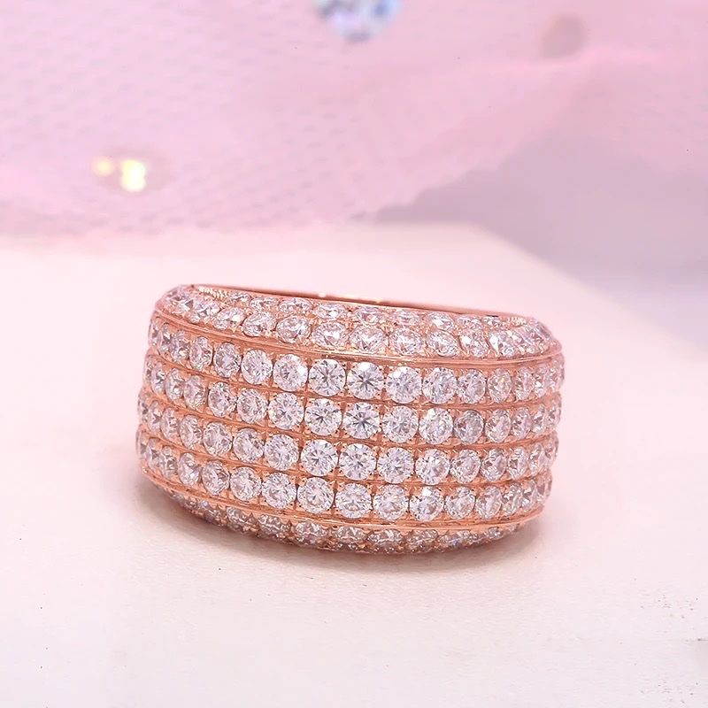 Anelli: Bague Argent S925 Moissanite Silver Ring 5.5 50.6 – Nuovo e nell'imballaggio originale da Bottens venduto da 2Lens 2