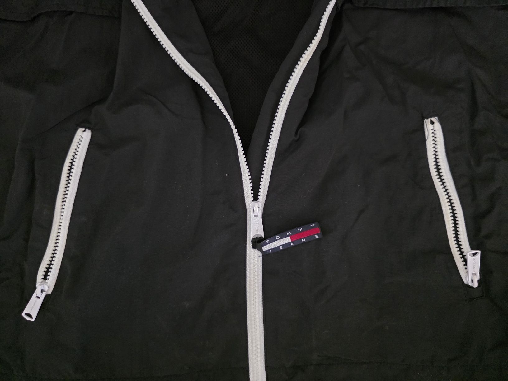 Vestes: Tommy Jeans Jacke, Schwarz, Grösse 1XL, – D'occasion à St. Gallen par Shelly__x3 3
