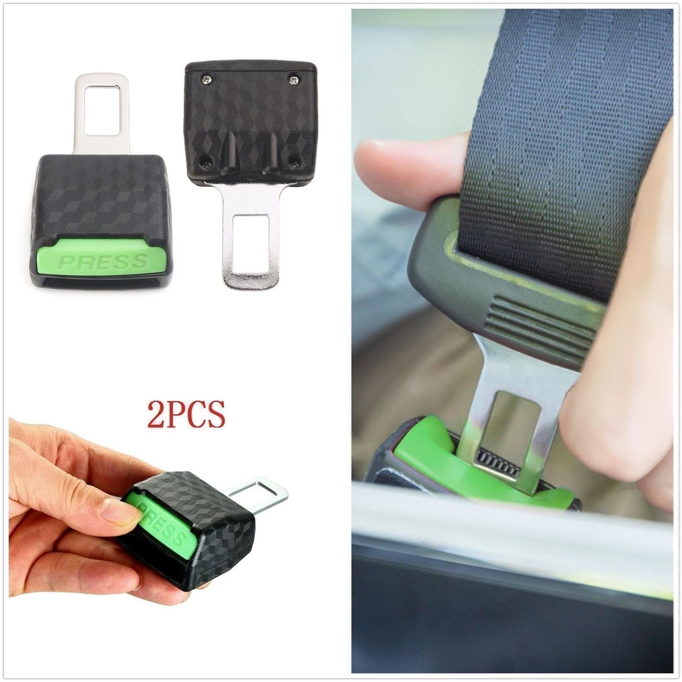 Gürtel: 2 x Auto Gurtverlängerung Gurtadapter – Neu (gemäss Beschreibung) aus Thun von 365buy