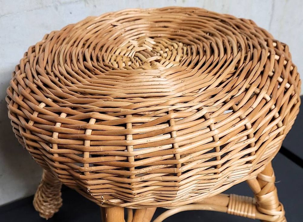 Hocker: Kinderhocker aus Weide  Handgemacht NEU – Neu und originalverpackt aus Affeltrangen von b.fly. 2