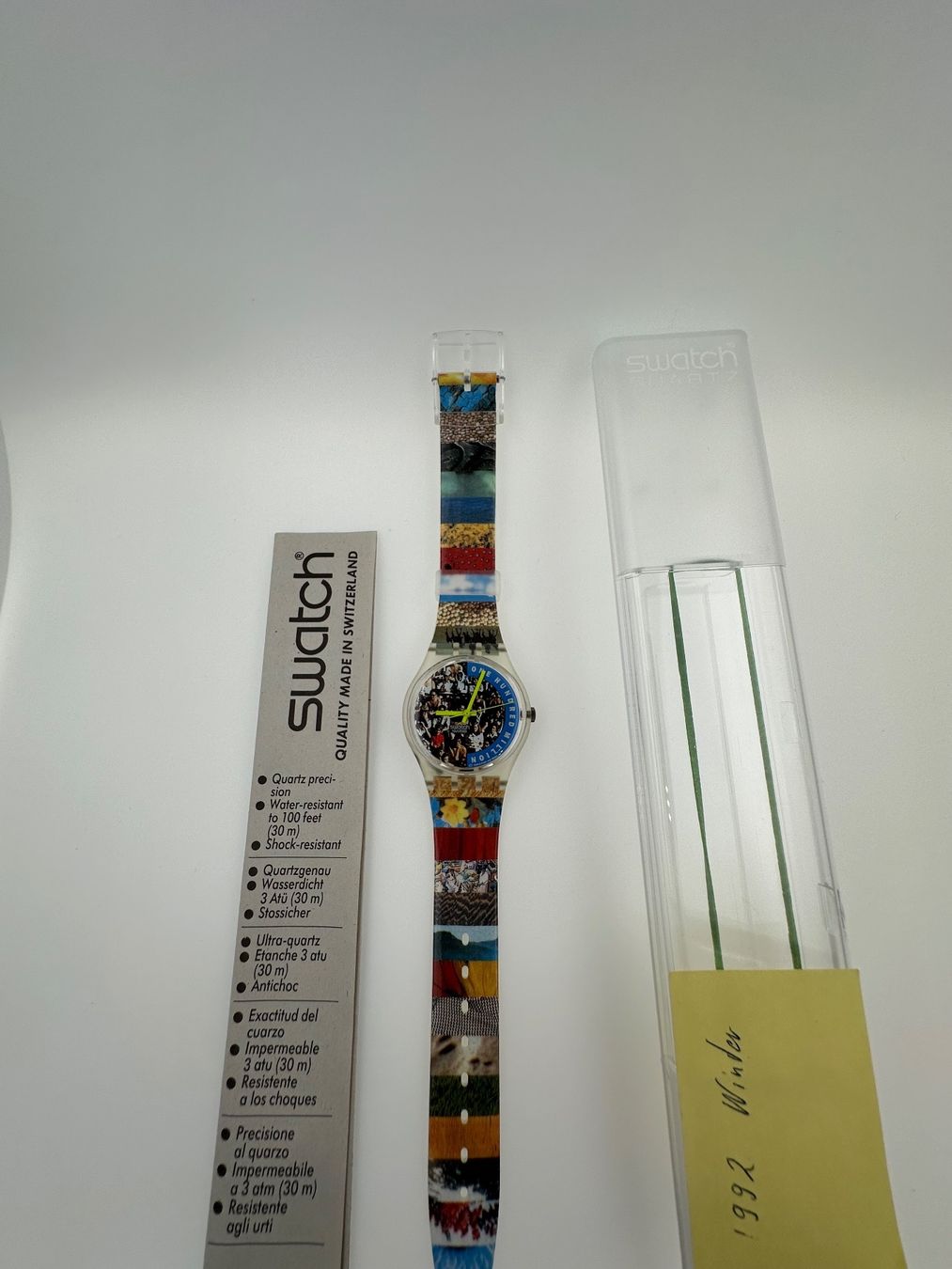 Swatch Uhren: SWATCH SPECIAL THE PEOPLE NEU 1992 – Neu und originalverpackt aus Bremgarten AG von uhrenshopp