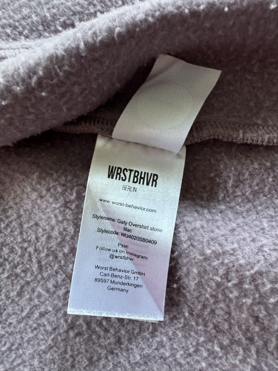 Giacche: Original WRSTBHVR Overshirt Jacket M – Usato da Vionnaz venduto da b_f_d_r_g 7
