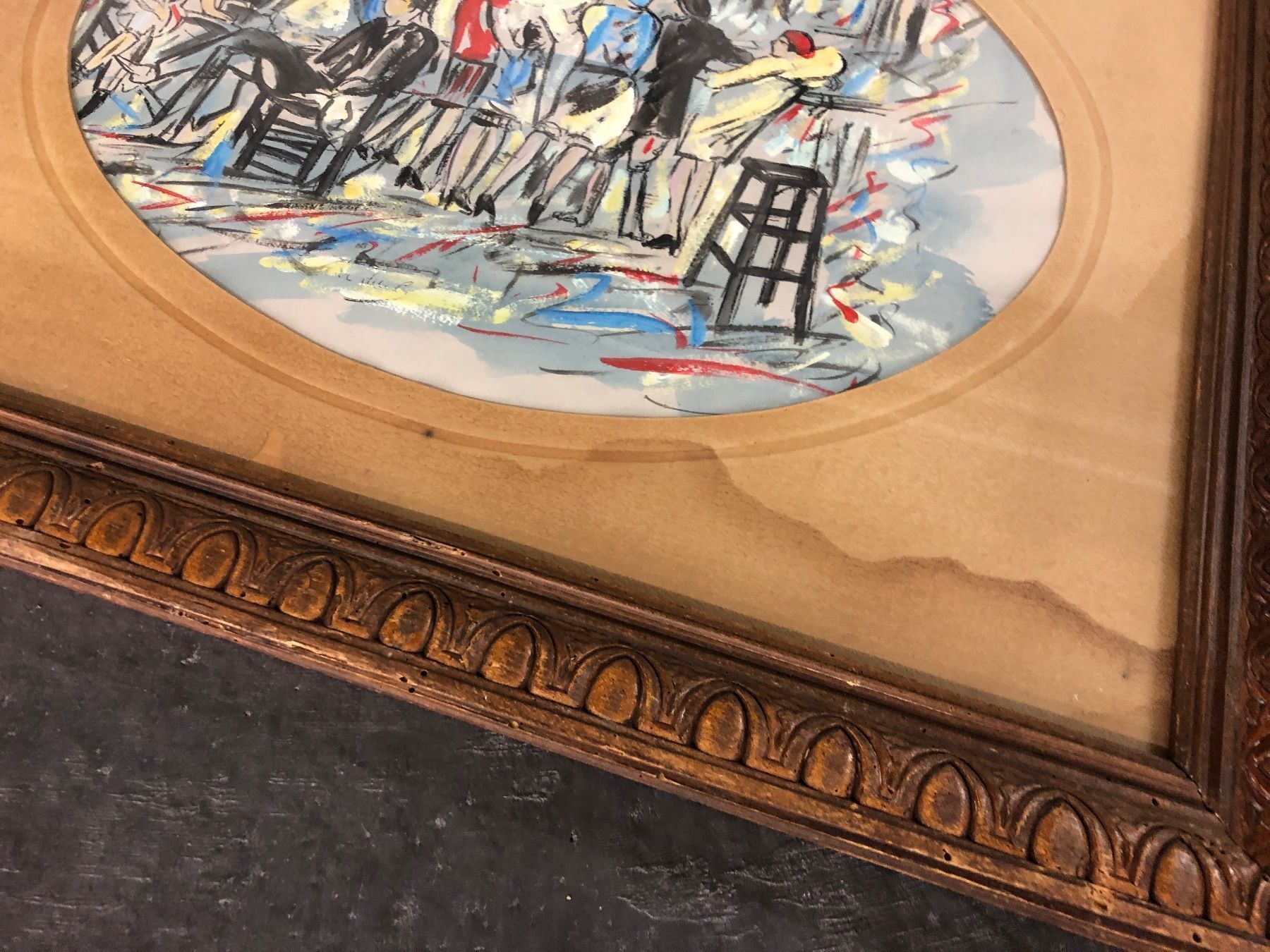 Dipinti: Bild, Aquarell - Bar Française – Usato da Zürich venduto da inga65 2