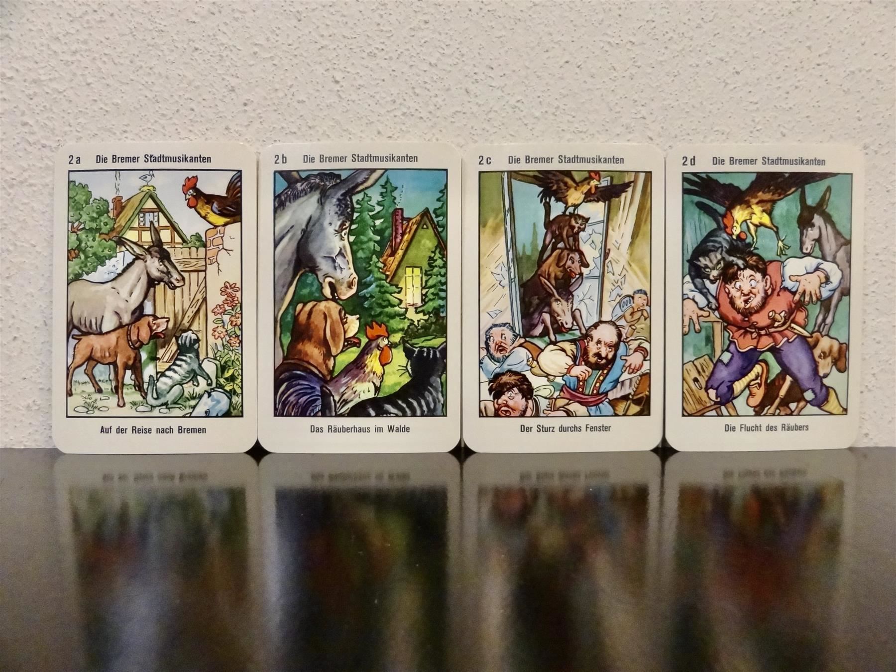 Giochi: schönes altes Quartett MÄRCHEN – Usato da Kerzers venduto da wisaundso 4
