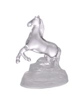 Vintage Cristal d'Arques Pferdefigur – Glas Skulptur