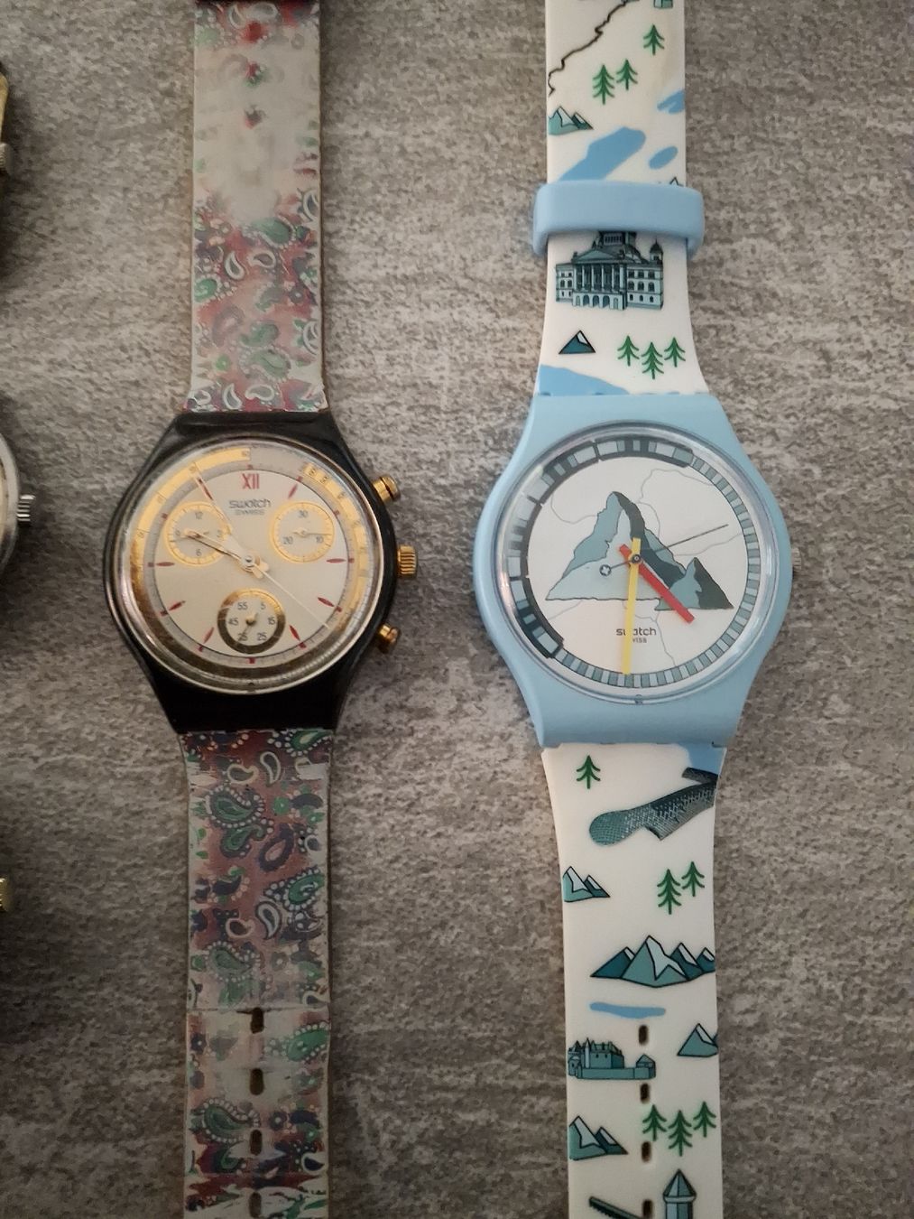 Orologi: Uhrenlot 11,Stk  Ab,1.- Chf.  – Difettoso da Reiden venduto da Flomy-72 8