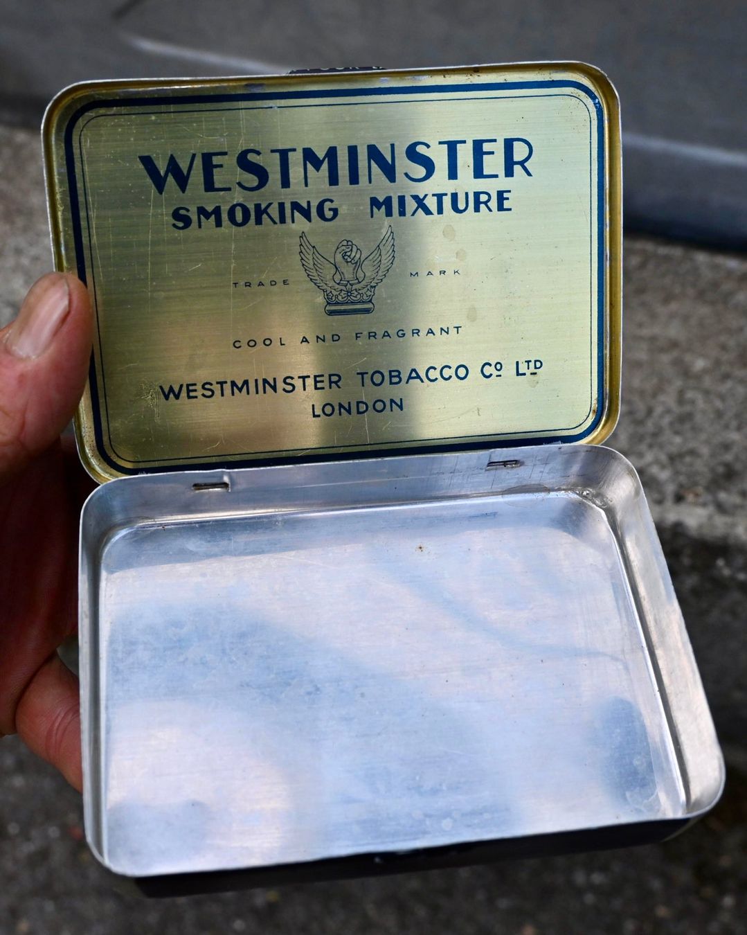 Barattoli: BLECHDOSE Westminster Smoking Mixture MADE IN SWITZERLAND – Usato da Pfaffhausen venduto da mono_rec 1