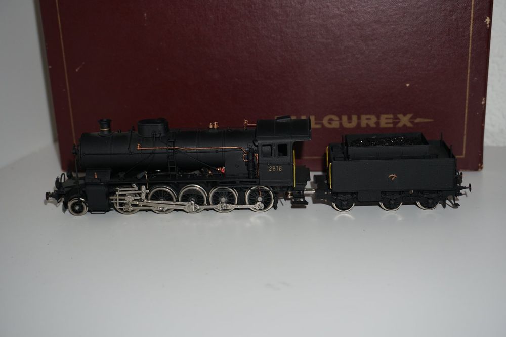 Locomotive Vapeur Fulgurex H0 SBB C 4/5 'Fujiyama' – 1977, Laiton, échelle H0