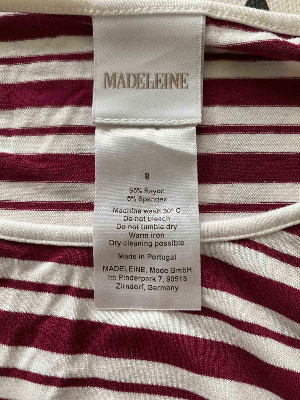 Madeleine T-shirt: T-Shirt, Madeleine, Grösse 38 --> NEU – Nuovo e nell'imballaggio originale da Bern venduto da L.I.A. 2