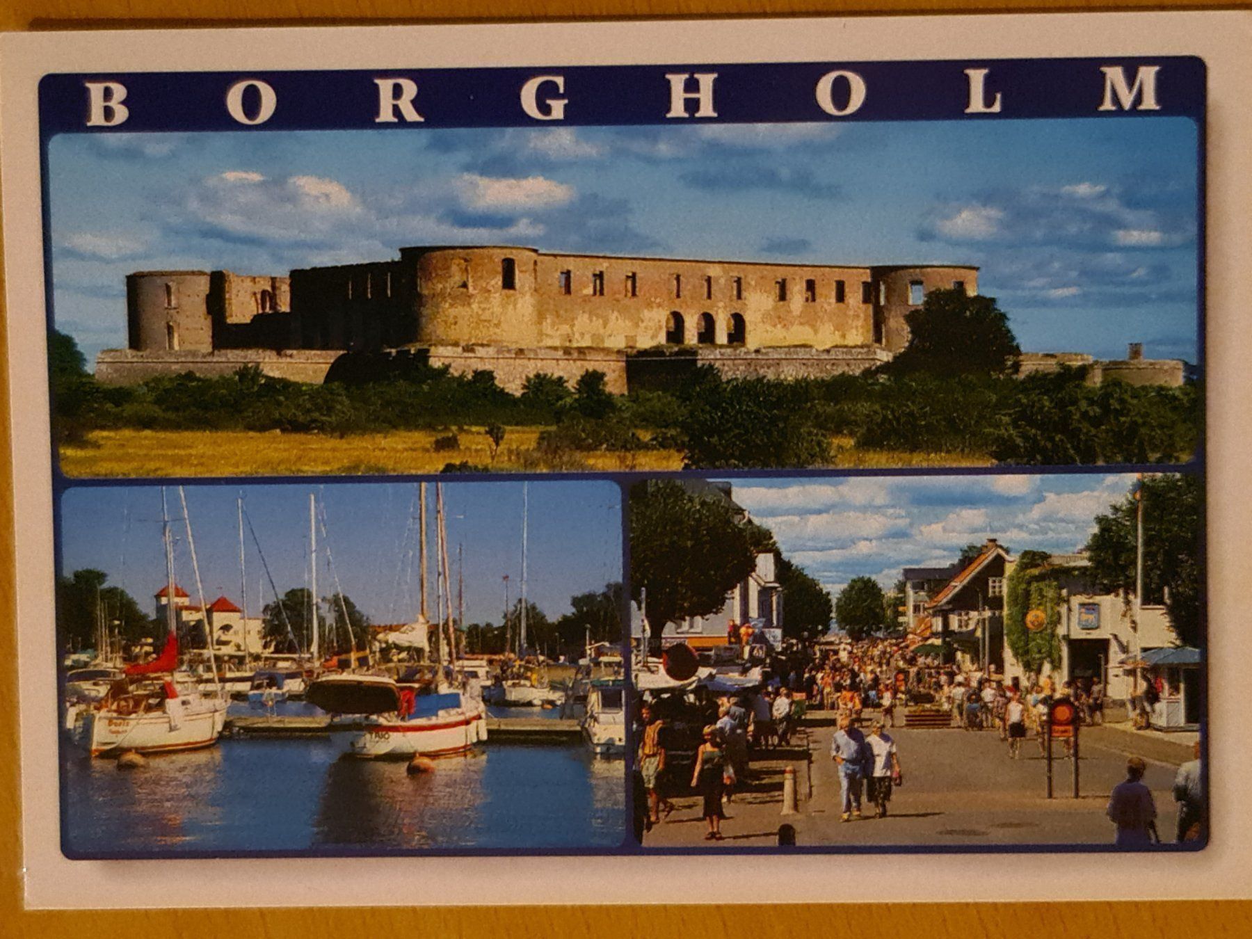 Cartoline postali: Ansichtskarte Bergholm Schweden 2001 – Usato da Dintikon venduto da Vexi