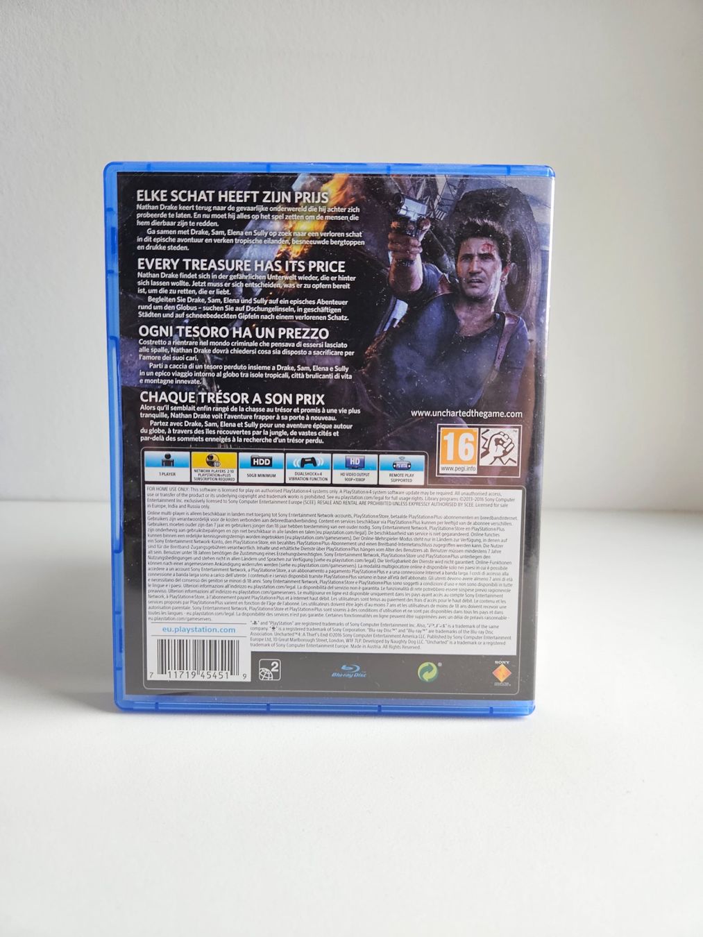 Giochi: Uncharted 4: A Thief's End - PS4 - Top Zustand – Usato da Zürich venduto da pat_2frc 1