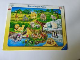 Ravensburger Puzzle 14 Piece Animals Zoo 3+