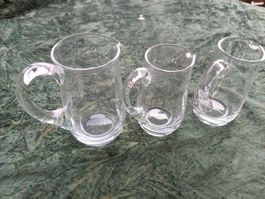3ER SET NEUE GLASKRÜGLEIN