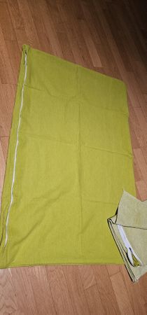 2 x Kissen Bezüge in grün.. 65 x 100 cm,Top Zustand!