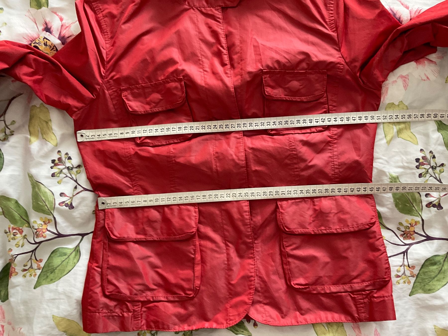 Windsor Giacche: Windsor leichte Windschutz Jacke Gr 40 rot schimmernd – Usato da Urdorf venduto da alda02 3