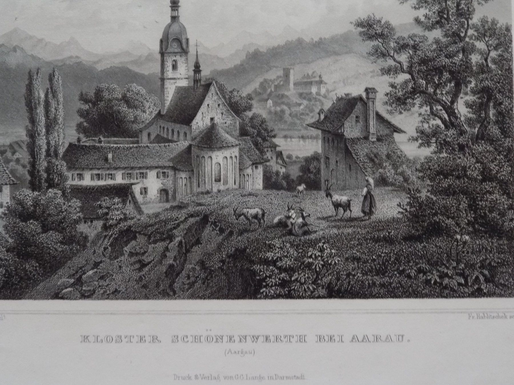 Incisioni: Kloster Schönenwerd Aarau – Usato da Risch venduto da Antikfee 1