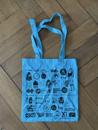 Hypster Book Fair tote bag brand new