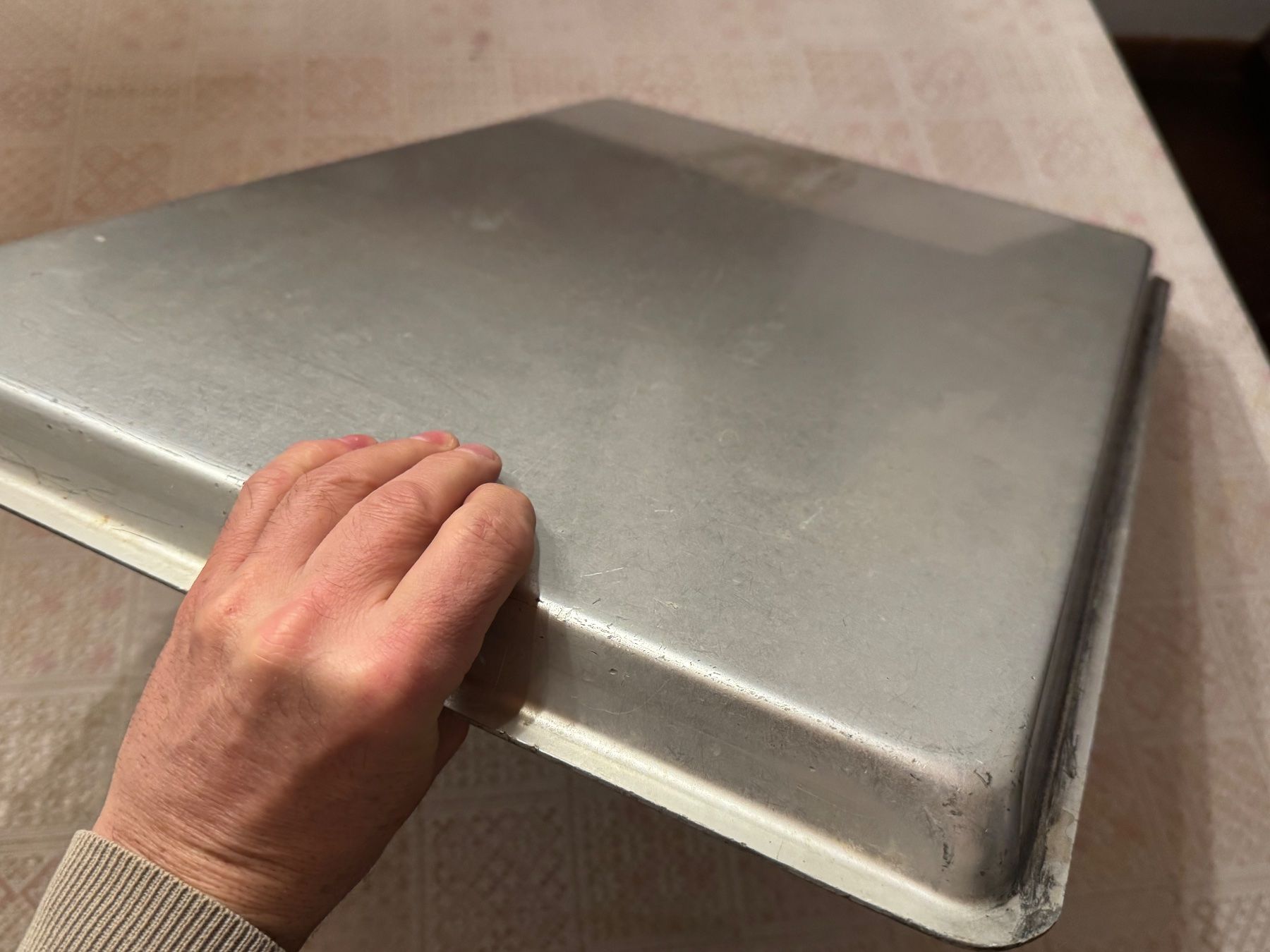 Teglie da forno: Grosses Backblech aus Alu  45 mal 65cm – Usato da Winterthur venduto da sportdisco2 9