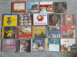 Hörbuchsammlung K11  19 Titel auf  30 CDs  über 33 h Unterha