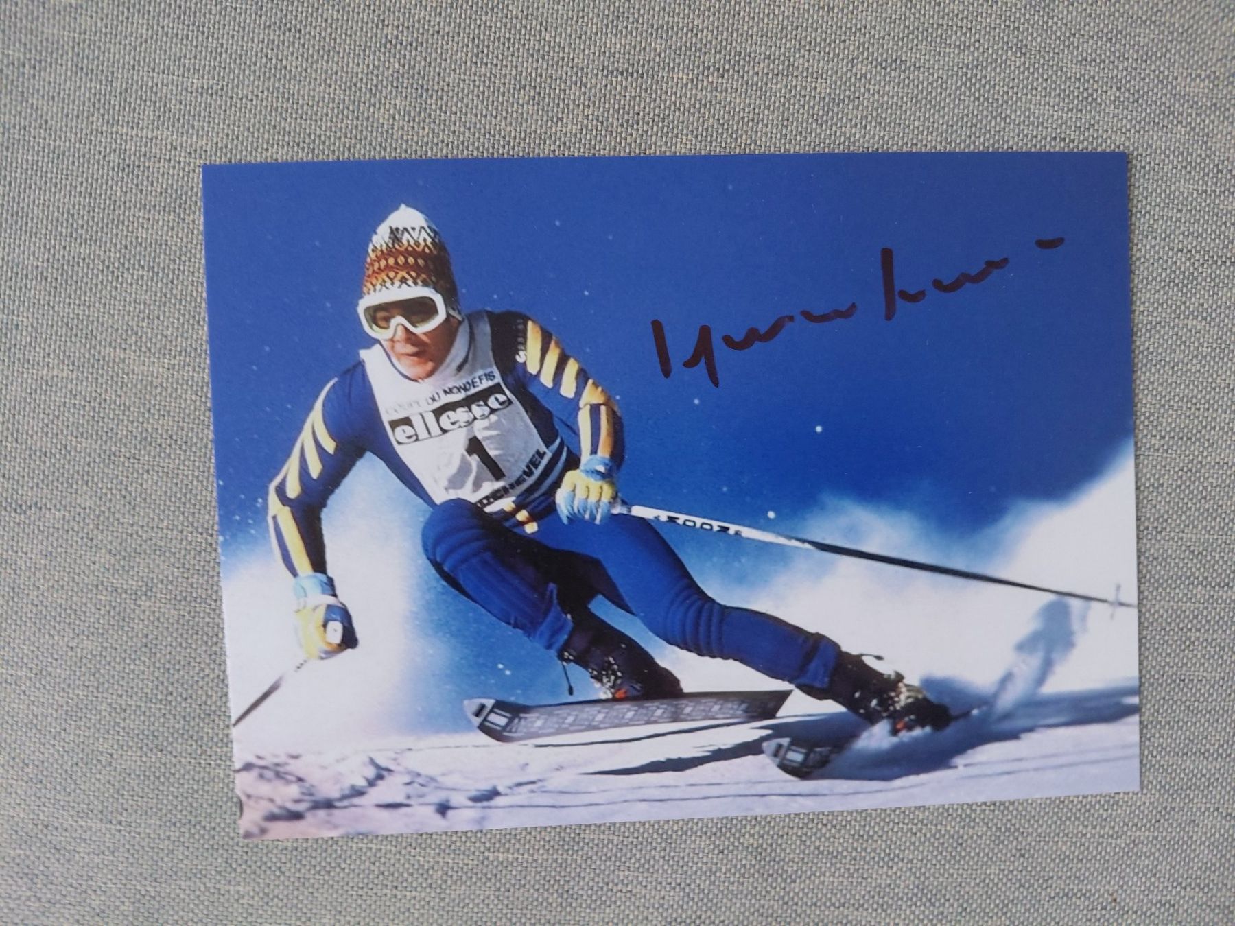 Autografi: Autogramm Ingemar Stenmark – Usato da Schmerikon venduto da Olympia04