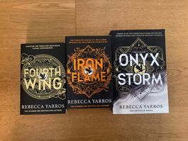 Fourth Wing by Rebecca Yarros | Ganze Serie (3 Bücher)