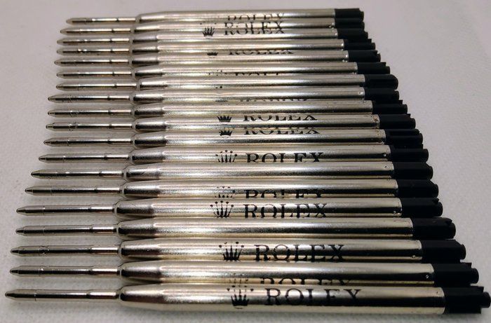 Penna & Evidenziatori: 19 Stk. Rolex - Kugelschreiber Mine Schwarz – Nuovo (secondo la descrizione) da Bruettisellen venduto da Collector_Store 3